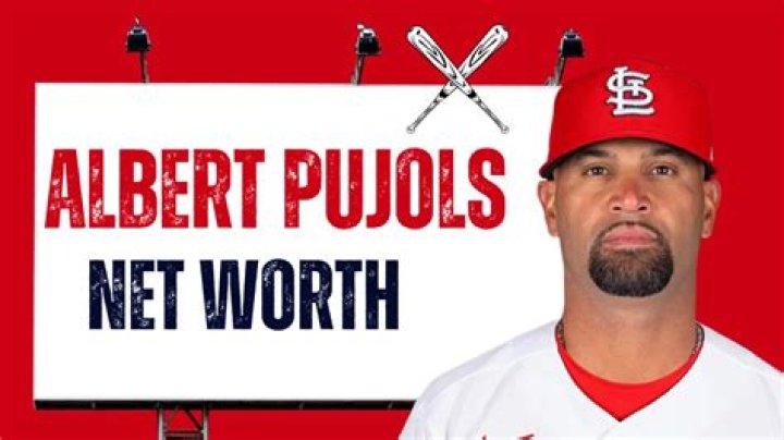 Albert Pujols Biography and Net Worth