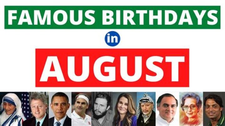 August 24 Famous Birthdays - All Famous Birthdays