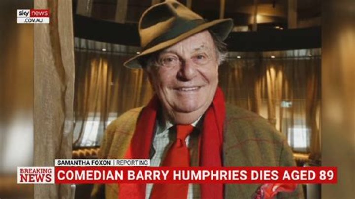 Barry Humphries Net Worth, Age, Height, Bio, Birthday, Wiki!