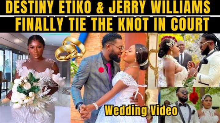 Destiny Etiko’s Romantic Video With Colleague, Jerry Williams Sparks Dating Rumors