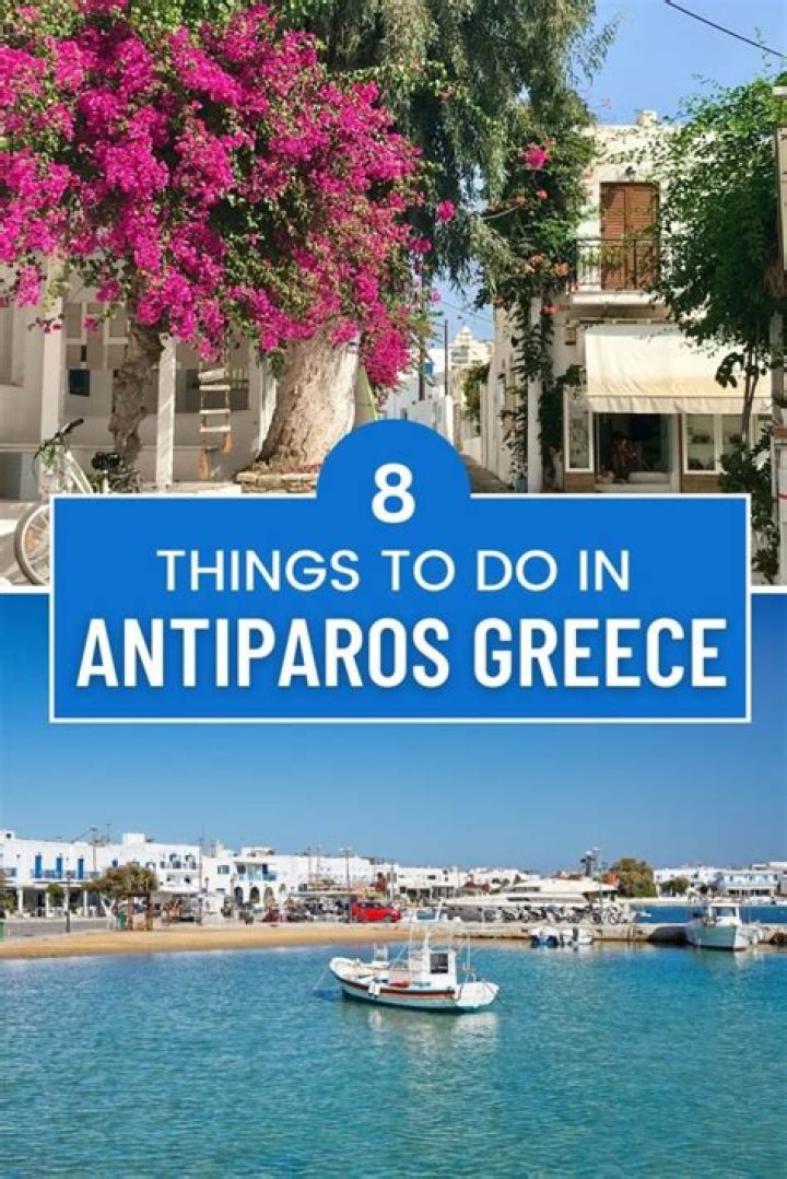 Exploring Paradise: Top Things to Do in Antiparos Island, Greece