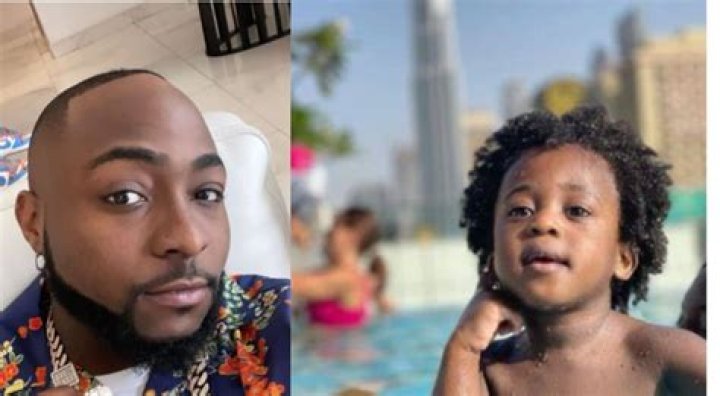 Face Of Davido’s Son, Ifeanyi, Finally Unveiled (PHOTO)