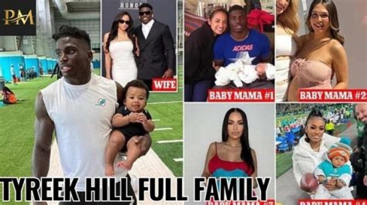 How many Kids does Tyreek Hill have?