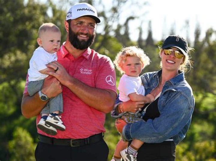 Jon Rahm Children: Meet Kepa And Eneko Cahill Rahm