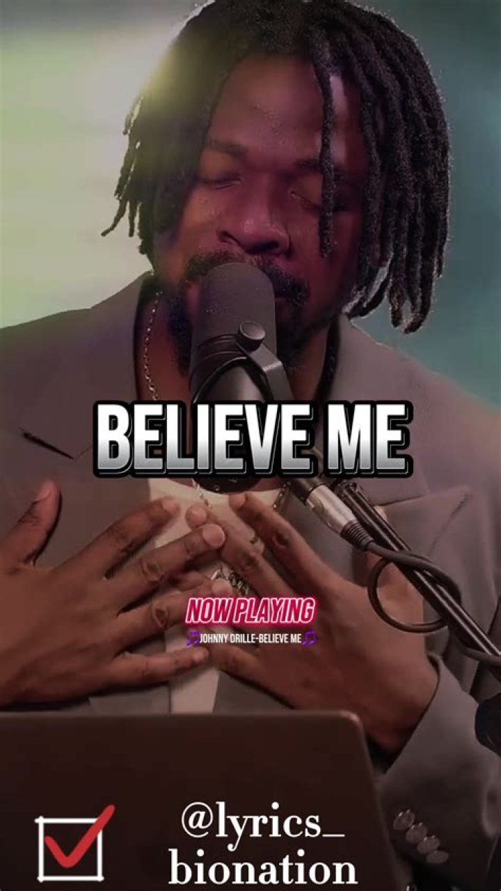 LYRICS: Johnny Drille – Believe Me