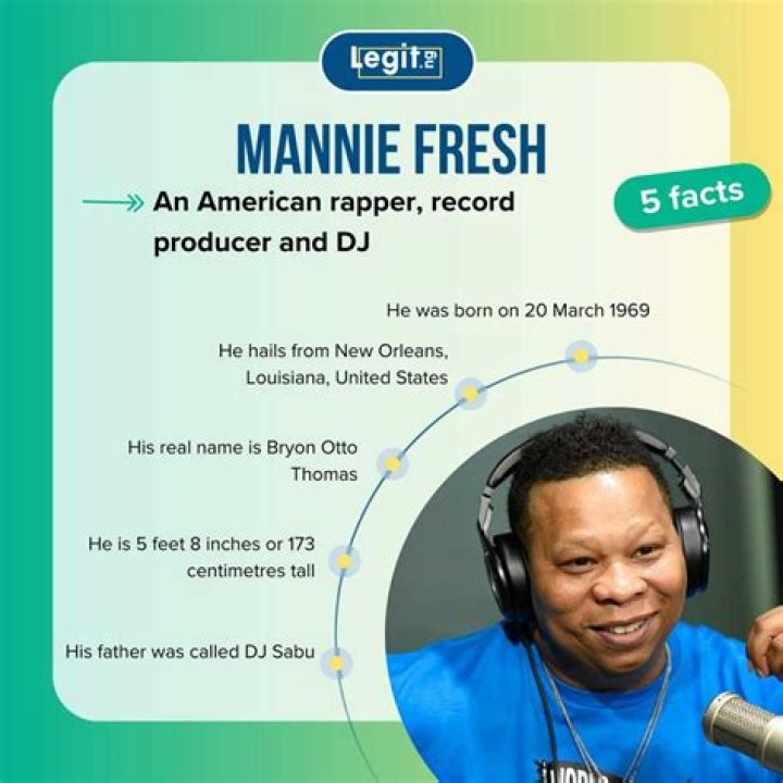 Mannie Fresh Net Worth, Age, Height, Bio, Birthday, Wiki!