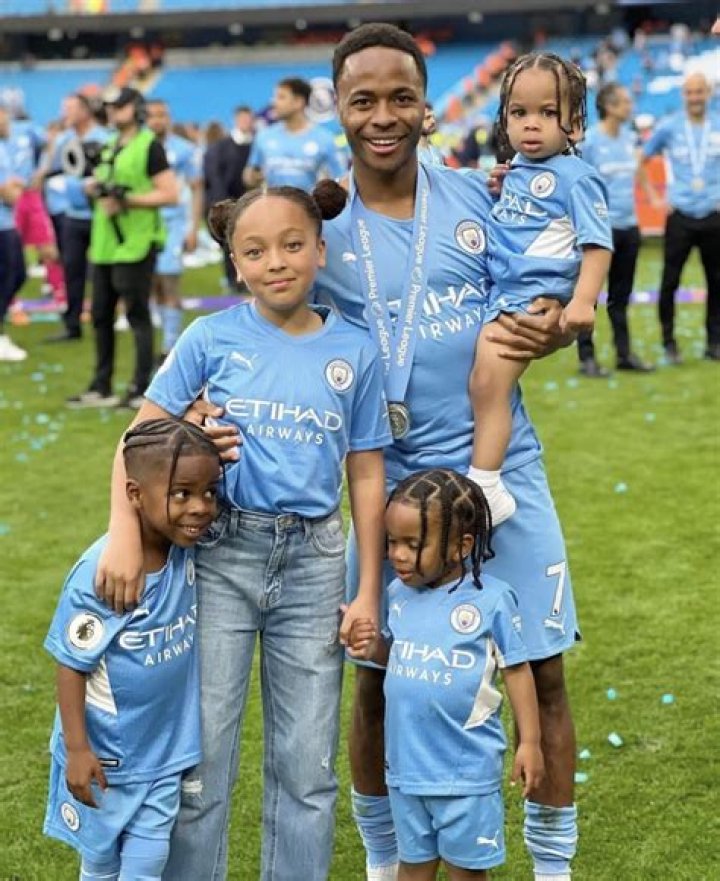 Meet Raheem Sterling’s Children Namely Thiago Sterling, Melody Rose Sterling, and Thai-Cruz Sterling