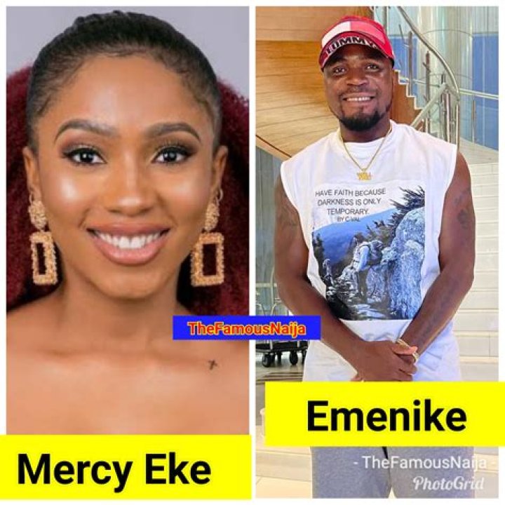 Mercy Eke And Ike Having A Cute And Romantic Time As They Hang Out