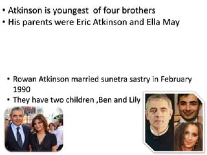 Rowan Atkinson Parents: Meet Eric and Ella May Atkinson