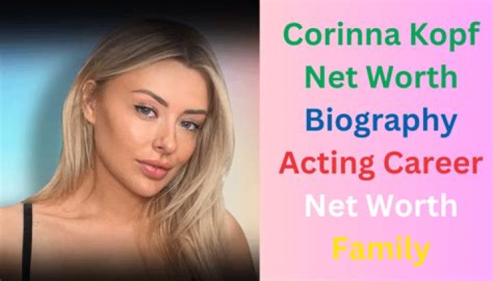 Who is Corinna Kopf: Biography, Net Worth & more